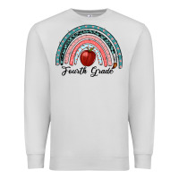Dove Grey fourth grade rainbow Premium Sweatshirt - RanaPortraitStore