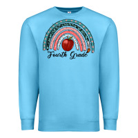 Ocean Blue fourth grade rainbow Premium Sweatshirt - RanaPortraitStore