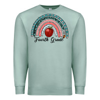 Seafoam fourth grade rainbow Premium Sweatshirt - RanaPortraitStore