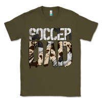 Army Green no background soccer dad Classic Tee - Jasminsmagicworld