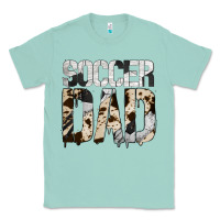 Seafoam no background soccer dad Classic Tee - Jasminsmagicworld