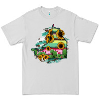 Dove Grey Campeche State Of Mexico Map Premium Tee - RanaPortraitStore