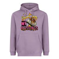 Lavender counting my blessings afro hands Heavyweight Hoodie - RanaPortraitStore