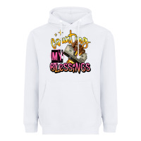 White counting my blessings afro hands Heavyweight Hoodie - RanaPortraitStore