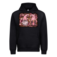Black valentines day gnomes couple Urban Hoodie - Jasminsmagicworld