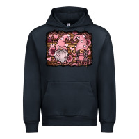 Navy valentines day gnomes couple Urban Hoodie - Jasminsmagicworld