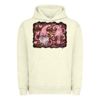 Pigment Pistachio valentines day gnomes couple Urban Hoodie - Jasminsmagicworld