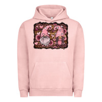 Pigment Salmon valentines day gnomes couple Urban Hoodie - Jasminsmagicworld
