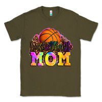 Army Green basketball mom Classic Tee - OliviaCreatesArt