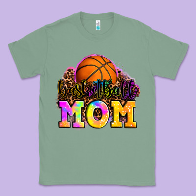 Basketball Mom Classic Tee Designed By Oliviacreatesart