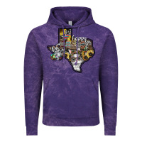 Cloud Purple Happy Easter Texas Vintage Hoodie - CowhideDigitalArt