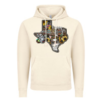 Vintage Artic Happy Easter Texas Vintage Hoodie - CowhideDigitalArt