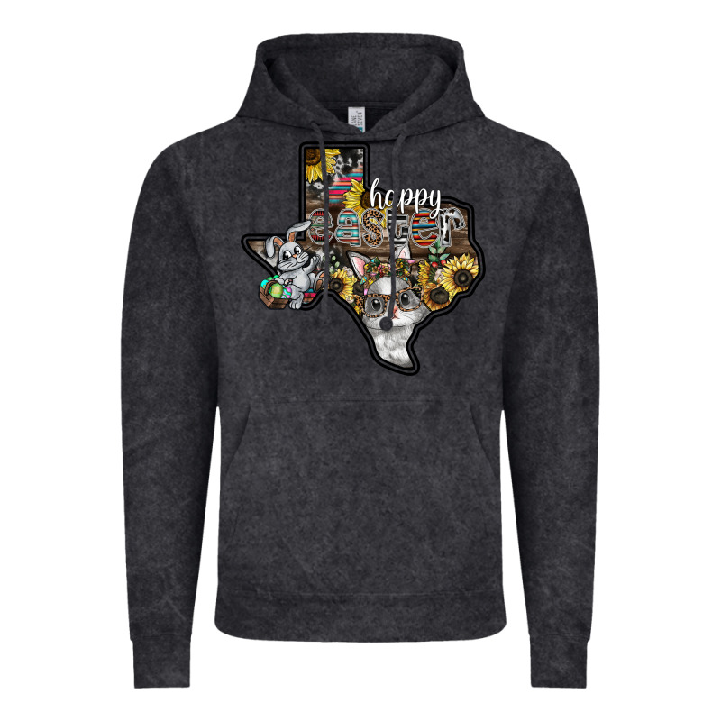 Happy Easter Texas Vintage Hoodie by CowhideDigitalArt | Teevron