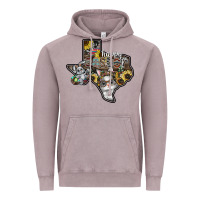 Vintage Zinc Happy Easter Texas Vintage Hoodie - CowhideDigitalArt
