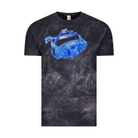 Cloud Black Chin Guard Fa Element 1 Vintage Tee - FaDigitalArtStudio