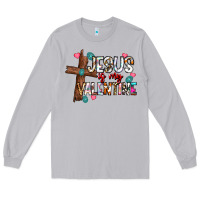 Moon Dust jesus is my valentine Long Sleeve Tee - CowhideDigitalArt