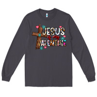 Smoke jesus is my valentine Long Sleeve Tee - CowhideDigitalArt