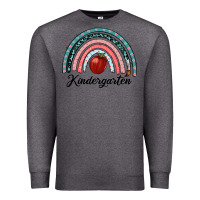 Charcoal Heather kindergarten rainbow Premium Sweatshirt - RanaPortraitStore