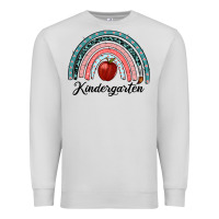 Dove Grey kindergarten rainbow Premium Sweatshirt - RanaPortraitStore