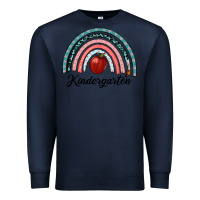 Navy kindergarten rainbow Premium Sweatshirt - RanaPortraitStore