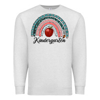 Oatmeal Heather kindergarten rainbow Premium Sweatshirt - RanaPortraitStore