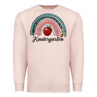 Pale Pink kindergarten rainbow Premium Sweatshirt - RanaPortraitStore