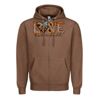Chestnut hello fall love Zipper Hoodie - JahusDesignShop