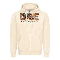 Sandshell hello fall love Zipper Hoodie - JahusDesignShop