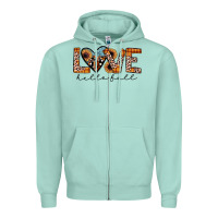 Seafoam hello fall love Zipper Hoodie - JahusDesignShop