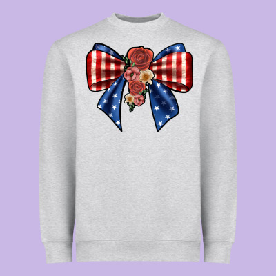 Bow Heavyweight Sweatshirt Designed By Jahusdesignshop
