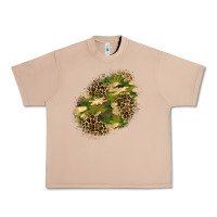 Burro camouflage and leopard patch  5 Urban Heavy Tee - BundleAndBundleShop
