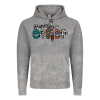 Cloud Rock Happy Easter Vintage Hoodie - CowhideDigitalArt