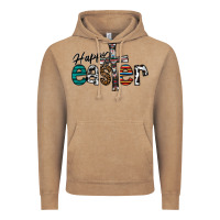 Vintage Coffee Happy Easter Vintage Hoodie - CowhideDigitalArt