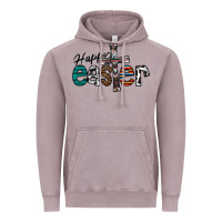 Vintage Zinc Happy Easter Vintage Hoodie - CowhideDigitalArt