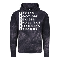 Cloud Black resist   political resistance Vintage Hoodie - baoMotion