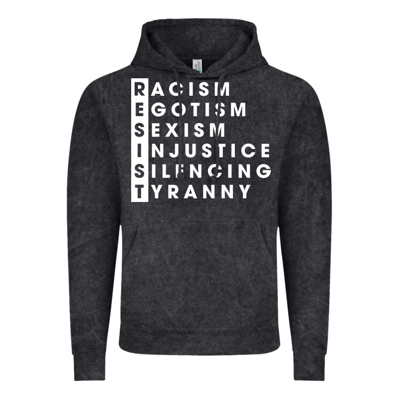 Resist   Political Resistance Vintage Hoodie by baoMotion | Teevron