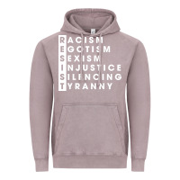 Vintage Zinc resist   political resistance Vintage Hoodie - baoMotion