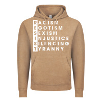 Vintage Coffee resist   political resistance Vintage Hoodie - baoMotion
