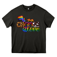 Asphalt Western choose love Heavy Core Tee - CowGirlArtShop
