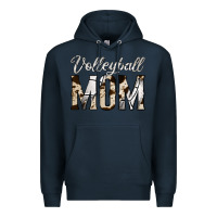 Navy volleyball  mom Premium Hoodie - Jasminsmagicworld