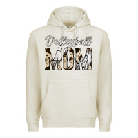 Oatmeal Heather volleyball  mom Premium Hoodie - Jasminsmagicworld