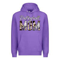 Purple volleyball  mom Premium Hoodie - Jasminsmagicworld