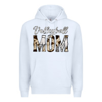 White volleyball  mom Premium Hoodie - Jasminsmagicworld