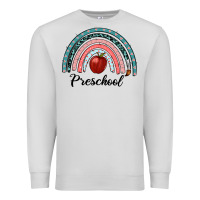 Dove Grey preschool rainbow Premium Sweatshirt - RanaPortraitStore