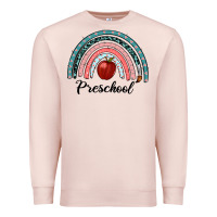 Pale Pink preschool rainbow Premium Sweatshirt - RanaPortraitStore