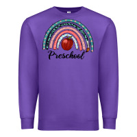 Purple preschool rainbow Premium Sweatshirt - RanaPortraitStore