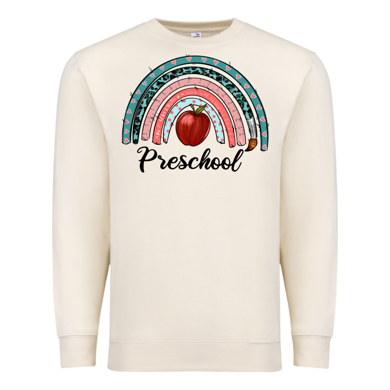 Preschool Rainbow Premium Sweatshirt by RanaPortraitStore | Teevron