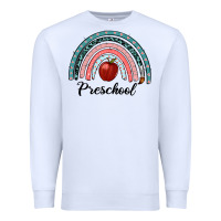 White preschool rainbow Premium Sweatshirt - RanaPortraitStore