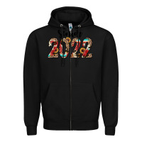 Black senior 2022 western Zipper Hoodie - JahusDesignShop