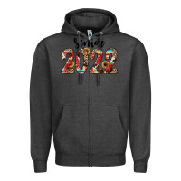 Charcoal Heather senior 2022 western Zipper Hoodie - JahusDesignShop